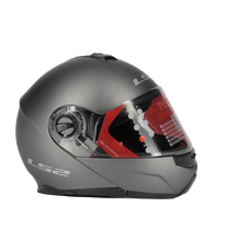 Carica l&#39;immagine nel visualizzatore di Gallery, LS2 Strobe FF325 - Matt Titanium  - Casco Modulare XXL *