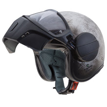 Carica l&#39;immagine nel visualizzatore di Gallery, CABERG GHOST IRON  - CAFE RACER SPECIAL CASCO JET VISIERA COMPONIBILE *