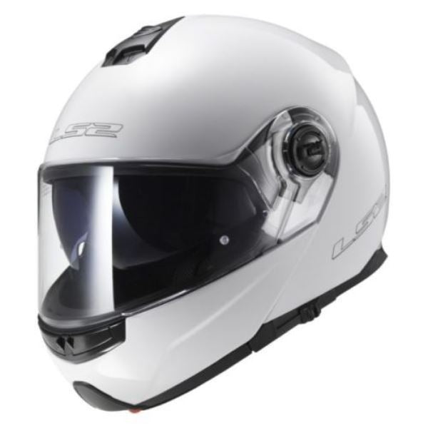 LS2 Ride - Bianco Lucido - Casco Modulare Apribile Senza scatola Originale