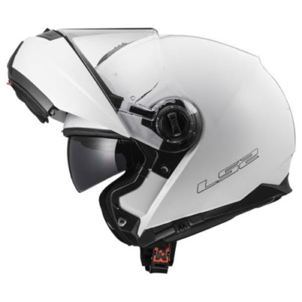 LS2 Ride - Bianco Lucido - Casco Modulare Apribile Senza scatola Originale