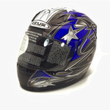 Zeus 803C - BLU/ARGENTO - Casco Integrale BLACK FRIDAY