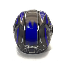 Carica l&#39;immagine nel visualizzatore di Gallery, Zeus 803C - BLU/ARGENTO - Casco Integrale BLACK FRIDAY