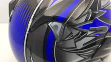 Carica l&#39;immagine nel visualizzatore di Gallery, Zeus 803C - BLU/ARGENTO - Casco Integrale BLACK FRIDAY