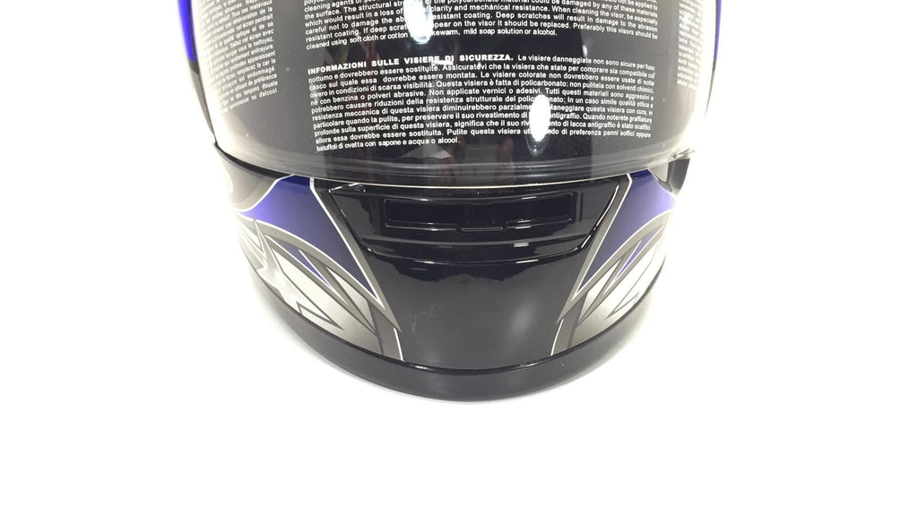 Zeus 803C - BLU/ARGENTO - Casco Integrale BLACK FRIDAY