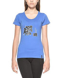 Tucano Urbano T-Shirt Lady Traffic  - Azzurro *