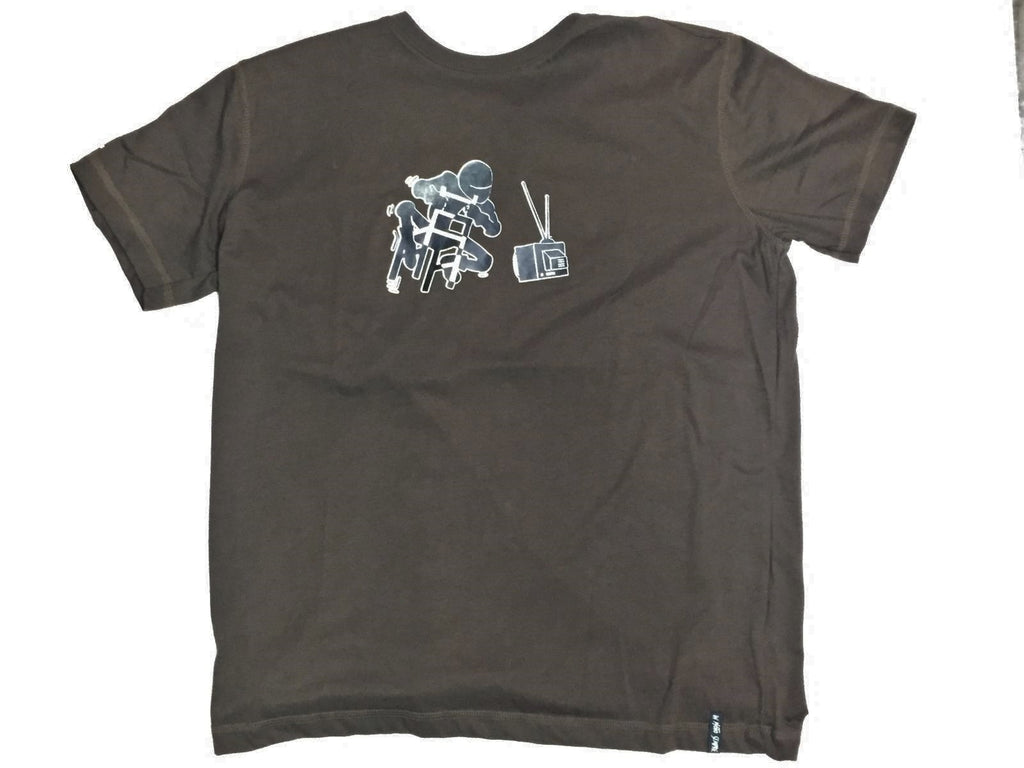 Tucano Urbano Tu-Code - Brown / Marrone - T-Shirt Estivo *