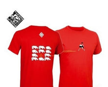 Carica l&#39;immagine nel visualizzatore di Gallery, Tucano Urbano Tu-Code - Rosso / Red - T-Shirt estivo