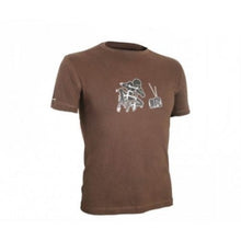 Carica l&#39;immagine nel visualizzatore di Gallery, Tucano Urbano Tu-Code - Brown / Marrone - T-Shirt Estivo