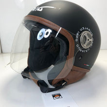 Carica l&#39;immagine nel visualizzatore di Gallery, * Duraleu Easy 2.1 - Nero Opaco -Casco Jet Visiera Vintage