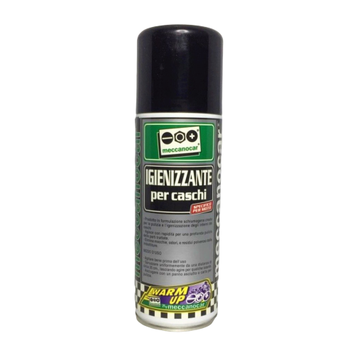 Bomboletta Spray Igienizzante Caschi Lava a Secco - Meccanocar