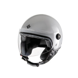 CASCO JET VISIERA TUCANO URBANO EL'JETTIN - BIANCO LUCIDO - DEMI JET *