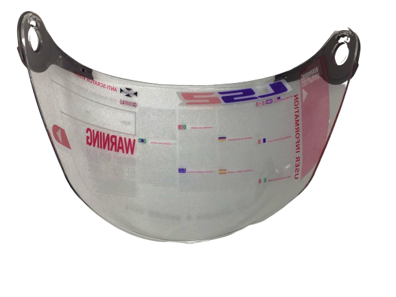 Accessorio Visiera Lunga Fumè Scuro LS2 Casco Jet Visiera Rocket 2