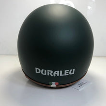 Carica l&#39;immagine nel visualizzatore di Gallery, * Duraleu Easy 2.1- Verde Militare Opaco/ Military Green - Casco Jet Visiera Vintage