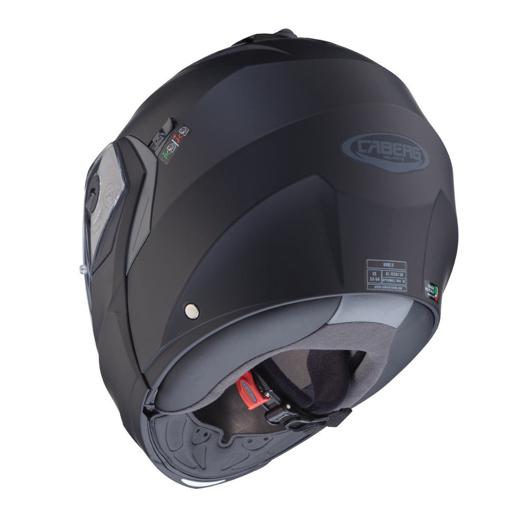 CASCO APRIBILE MODULARE CABERG DUKE II MATT BLACK