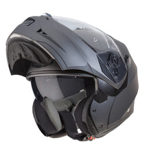 Carica l&#39;immagine nel visualizzatore di Gallery, CASCO APRIBILE MODULARE CABERG DUKE II  MATT GUN METAL ANTRACITE OPACO