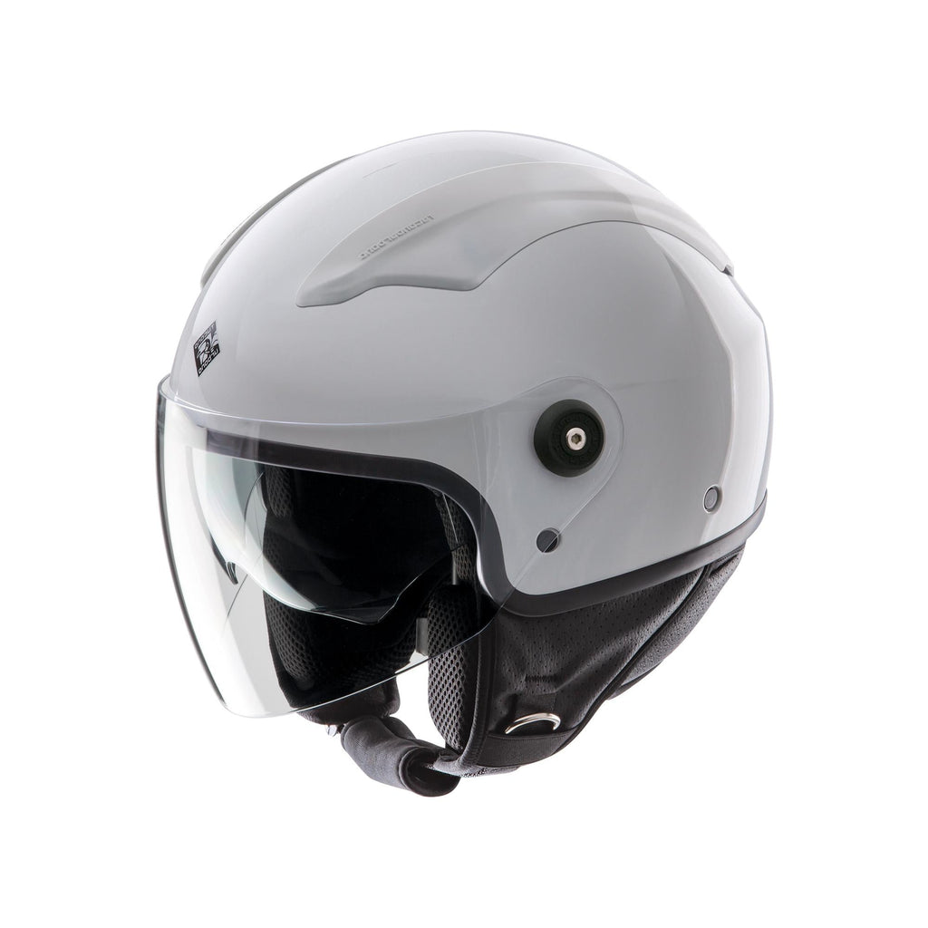 Casco Demi-Jet doppia Visiera Tucano Urbano EL TOP Bianco Ghiaccio lucido 1230-73