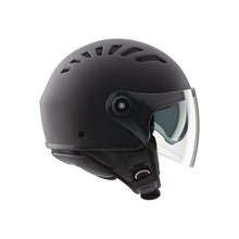 Carica l&#39;immagine nel visualizzatore di Gallery, Casco Demi-Jet Doppia VisieraTucano Urbano EL TOP Grigio Carbone Opaco 1230-78 *