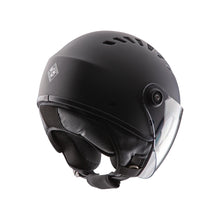 Carica l&#39;immagine nel visualizzatore di Gallery, Casco Demi-Jet Doppia VisieraTucano Urbano EL TOP Grigio Carbone Opaco 1230-78 *