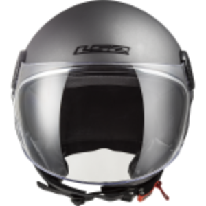 LS2 Sphere Lux Matt Titanium Casco Jet Visiera - OF558 *