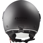 Carica l&#39;immagine nel visualizzatore di Gallery, LS2 Sphere Lux Matt Titanium Casco Jet Visiera - OF558 *