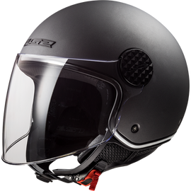 LS2 Sphere Lux Matt Titanium Casco Jet Visiera - OF558 *