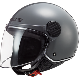 LS2 Sphere Lux Nardo Grey Casco Jet Visiera - OF558 *