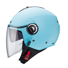 Carica l&#39;immagine nel visualizzatore di Gallery, Caberg Riviera V4 Matt Light Blue  - Casco Jet Doppia Visiera *