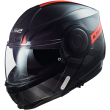 Carica l&#39;immagine nel visualizzatore di Gallery, LS2 Scope Hamr Black/Red Casco Integrale - FF902 *