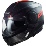 LS2 Scope Hamr Black/Red Casco Integrale - FF902 *