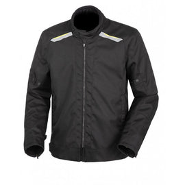 Giacca TUCANO URBANO TEXWORK -Nero e Giallo Fluo - Giacca Moto *