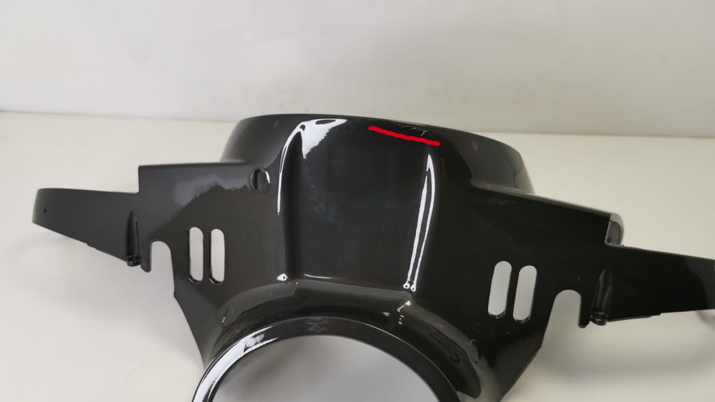 CARENA FARO ANTERIORE APRILIA SCARABEO LIGHT 125 200 NERO DARK COFFEE