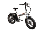 Fat Bike 250w 36v LEM Telaio Dritto E-Bike - Bianca -