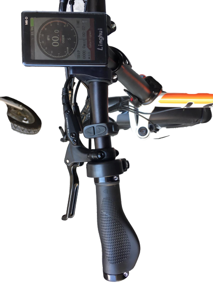 Fat Bike 250w 36v LEM Telaio Dritto E-Bike - Bianca -