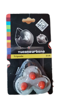 Carica l&#39;immagine nel visualizzatore di Gallery, * APPOGIACASCO TRIPOD TUCANO URBANO 3PZ ARANCIONE 316-O