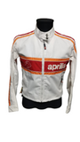 * GIACCA MOTO GILET ORIGINALE APRILIA RS MOTO ARANCIONE BIANCO M AP8707166