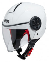 Carica l&#39;immagine nel visualizzatore di Gallery, -CASCO JET VISIERA IXS 851 1.0 - BIANCO LUCIDO GLOSS WHITE