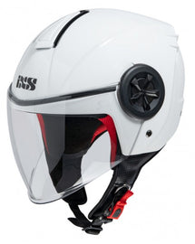 -CASCO JET VISIERA IXS 851 1.0 - BIANCO LUCIDO GLOSS WHITE
