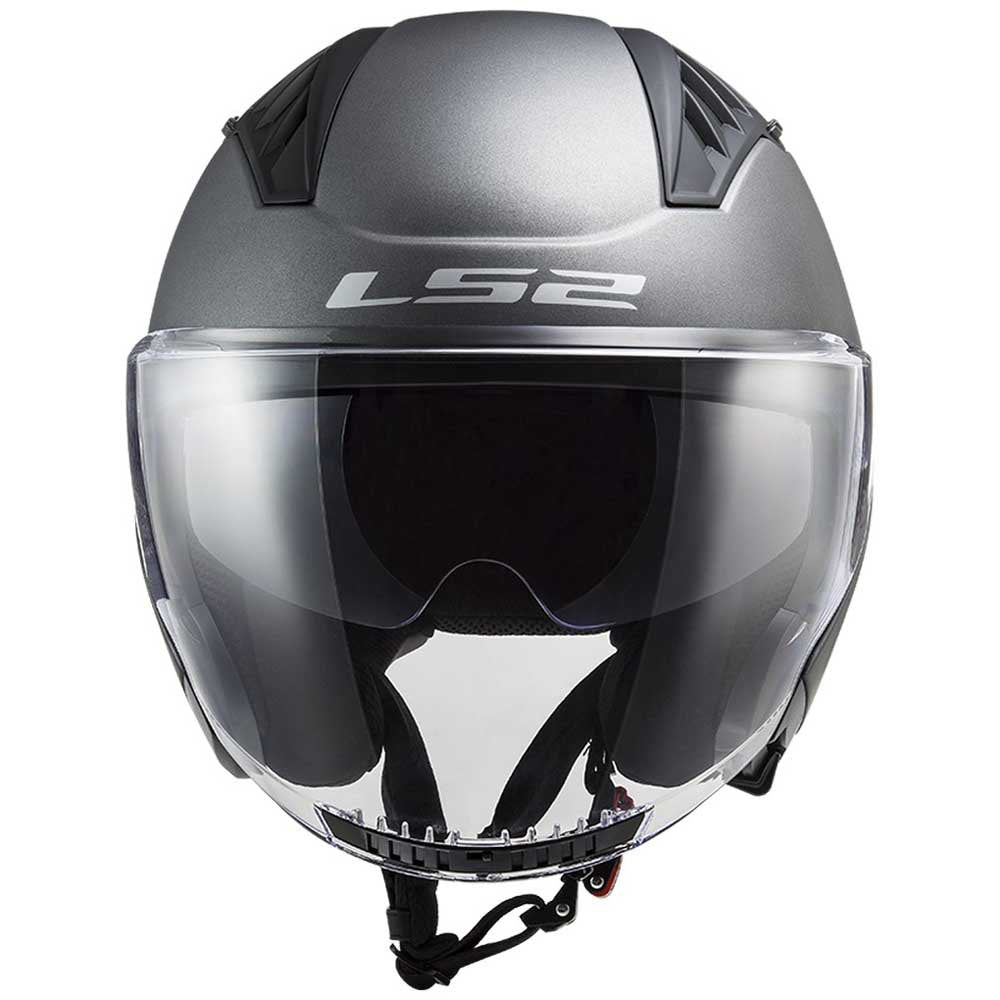 LS2 COPTER OF600 MATT TITANIUM  SOLID