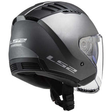 Carica l&#39;immagine nel visualizzatore di Gallery, LS2 COPTER OF600 MATT TITANIUM  SOLID