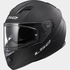 LS2 Stream Evo Solid Matt Black Casco Integrale - FF320 *